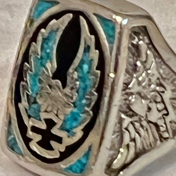 1940’s Original Vintage Harley Davidson Ring - Picture 3 of 4